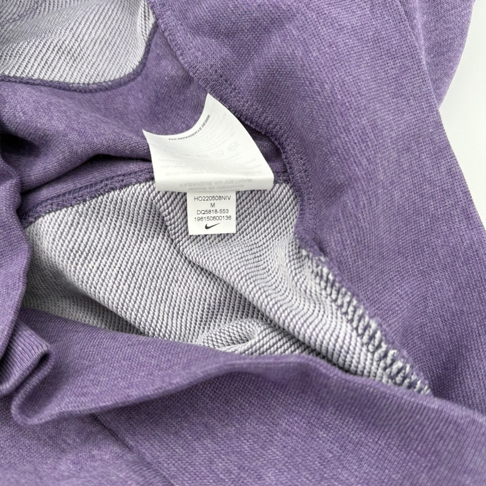 Nike Standard Issue Dri-FIT Basketball Hoodie Purple DQ5818-553 Mens Medium NEW - Picture 10 of 12